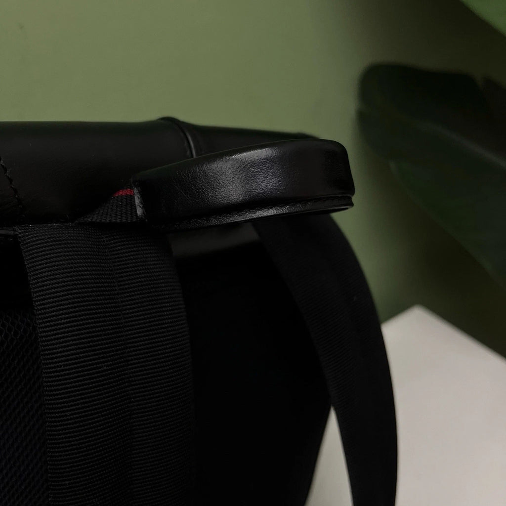 Christian Dior Color String Backpack Black Women