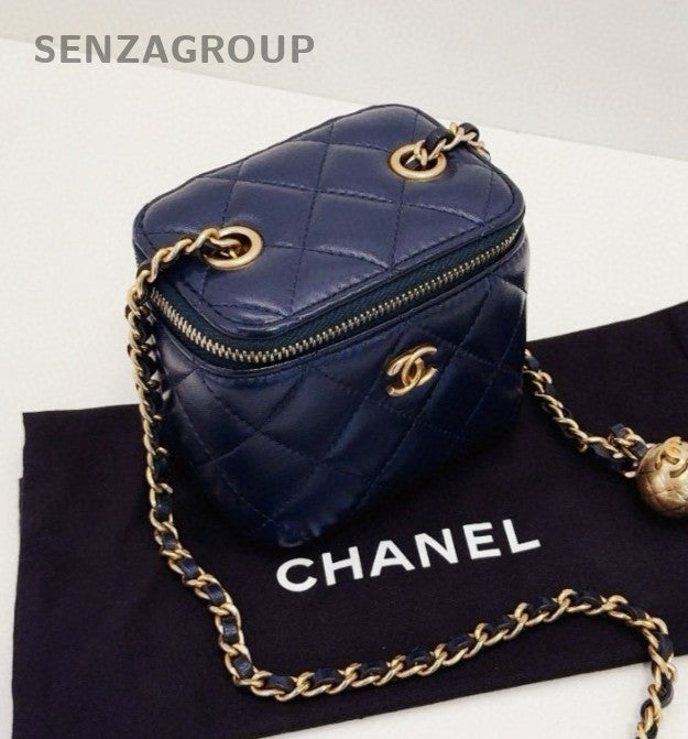 CHANEL Vanity Box mini Chain Shoulder bag Crossbody Women
