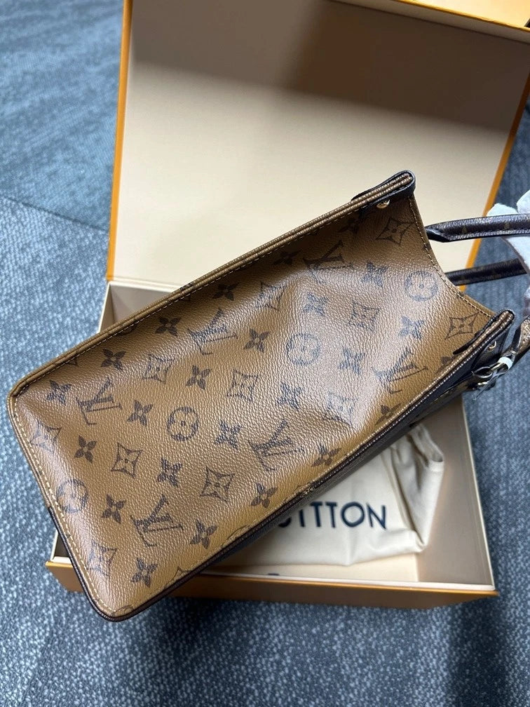 Louis Vuitton Canvas Monogram Colorblock Medium Shoulder Handbag Excellent