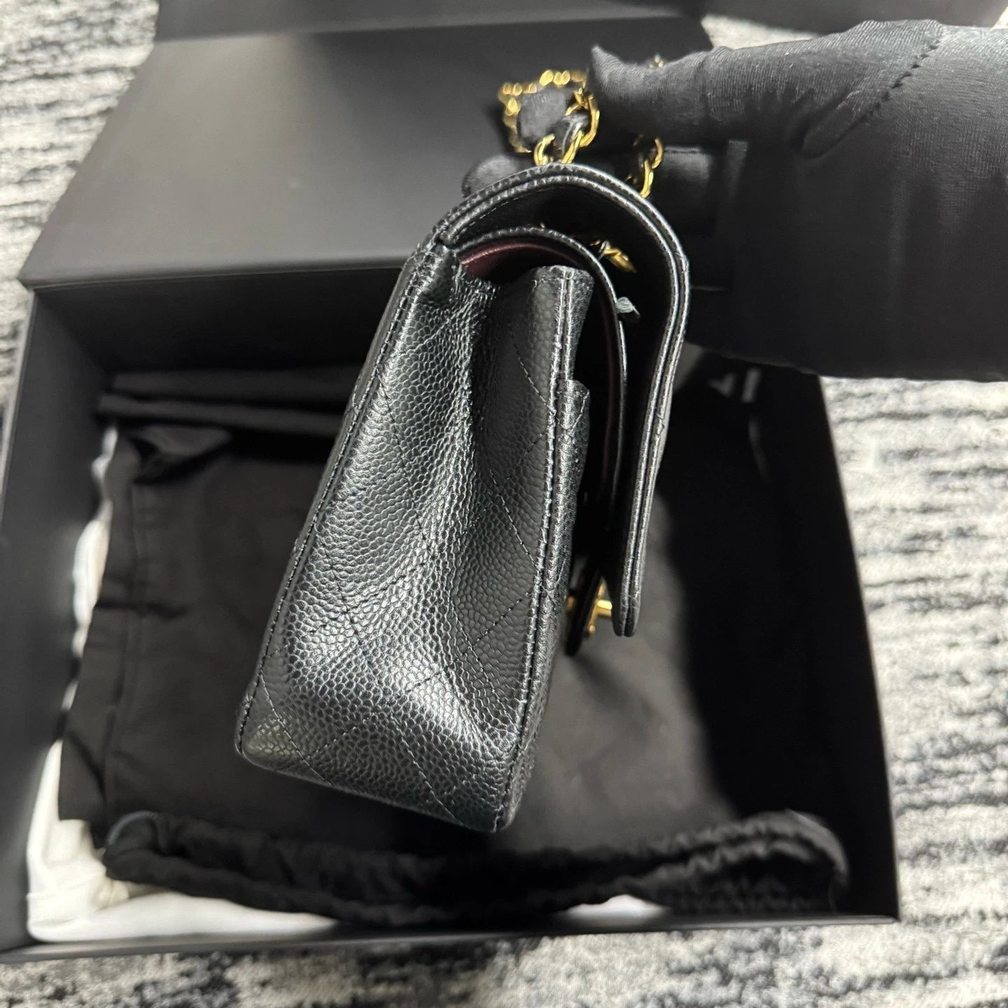 CHANEL CF Medium Leather Shoulder Bag For Women