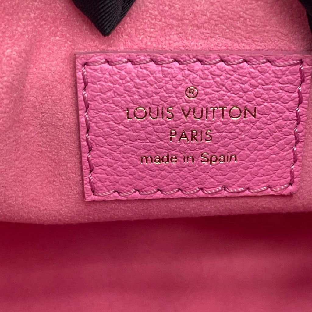Louis Vuitton Pink Leather Shoulder Bag For Women