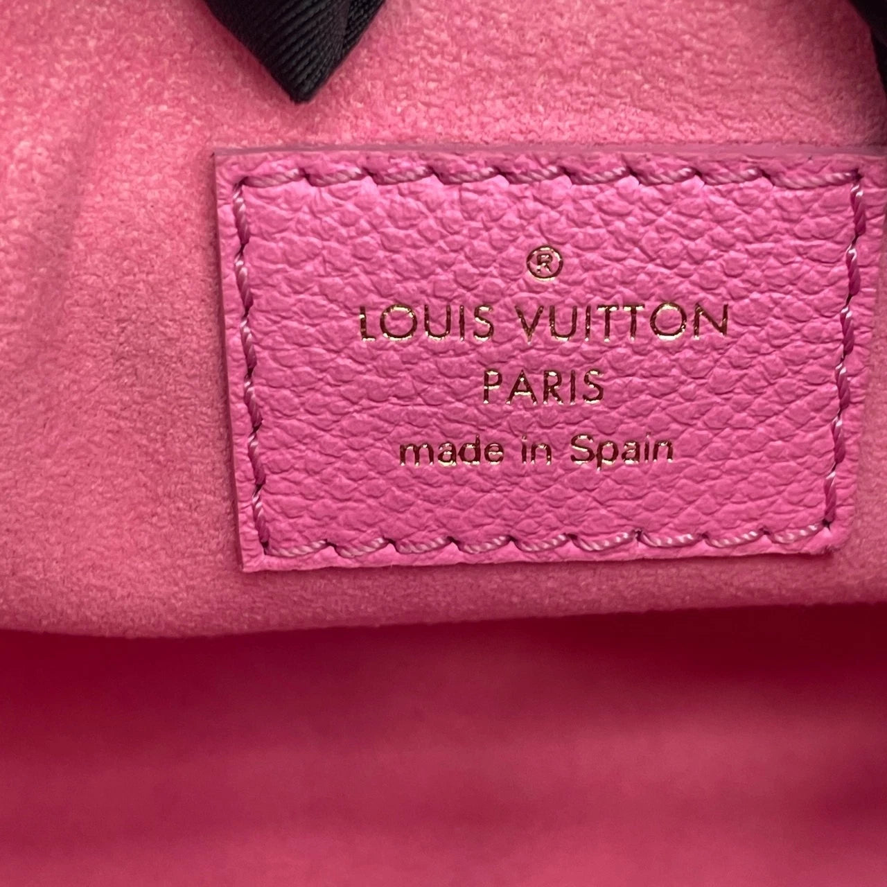 Louis Vuitton Pink Leather Shoulder Bag For Women