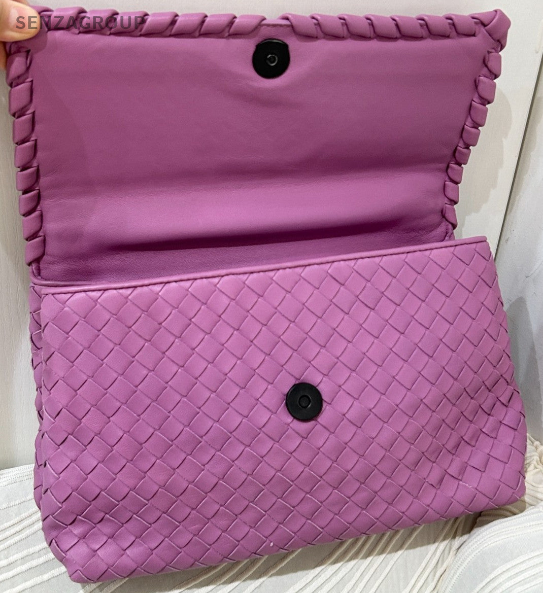 BOTTEGA VENETA OLIMPIA Lambskin PM Shoulder bag Crossbody