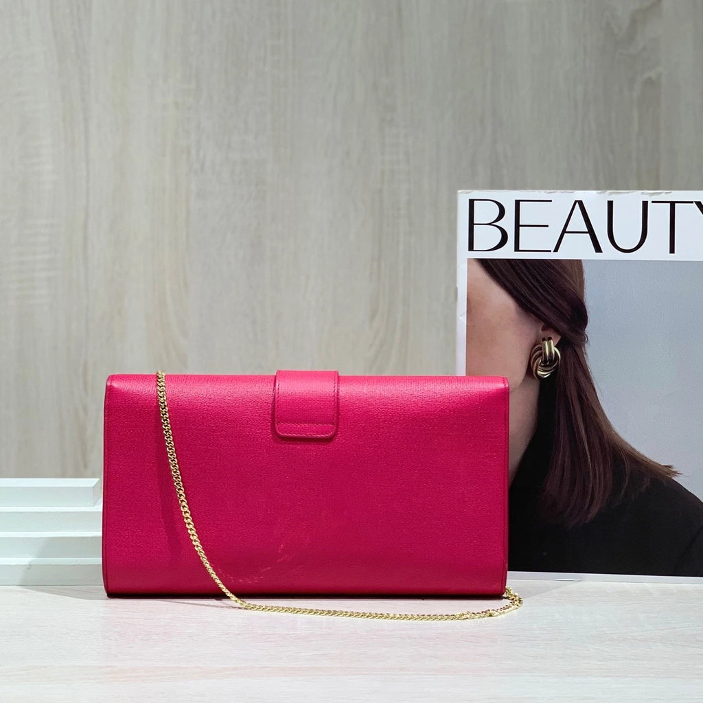 Saint Laurent Pink Large Evening Bag Crossbody For Women