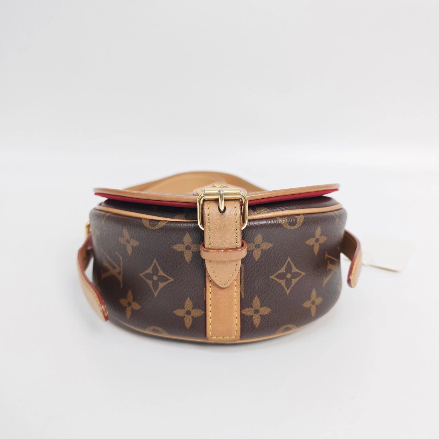 Louis Vuitton Canvas Monogram Tambourin Saddle Crossbody Bag For Women