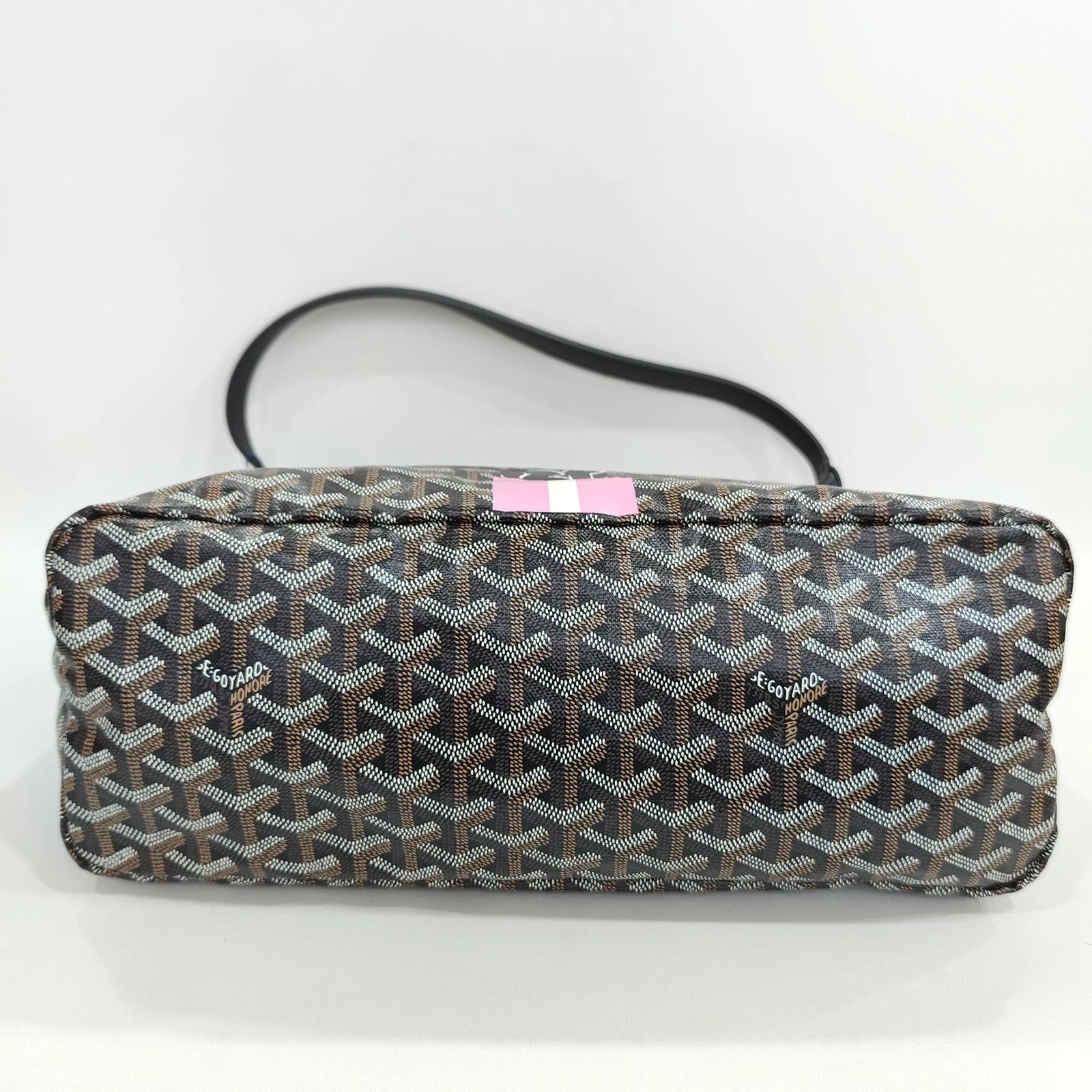 Goyard Canvas Hobo Shoulder Bag For Women
