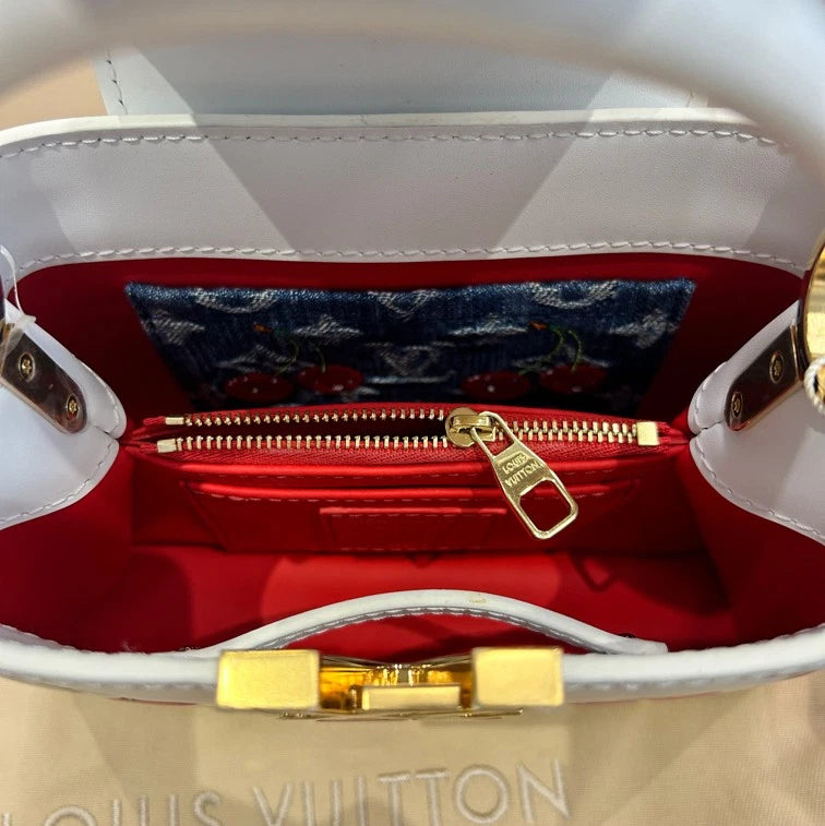 Louis Vuitton Capucines x Takashi Murakami Cherry Crossbody Handbag