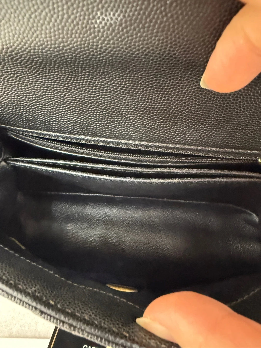 CHANEL Black Calfskin COCO Handle Shoulder Bag For Women