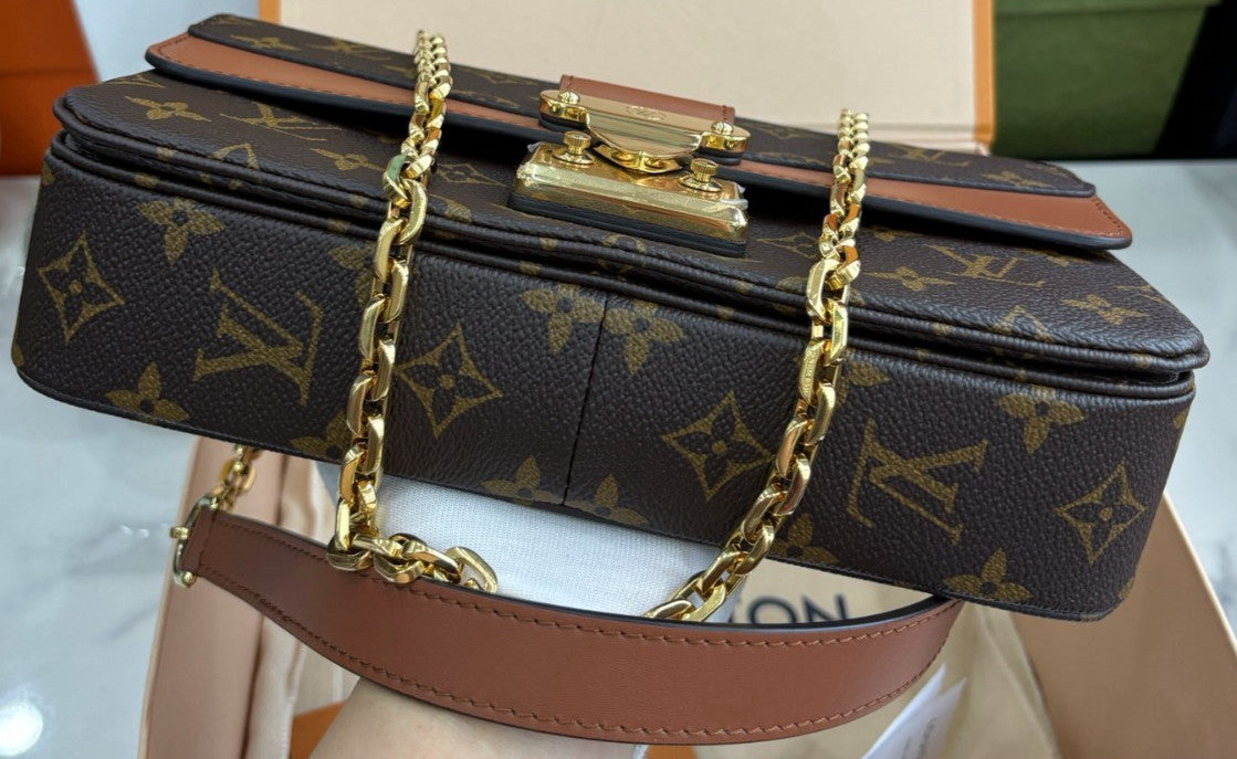 Louis Vuitton Marceau Monogram Chain Strap Shoulder bag Cross body Women