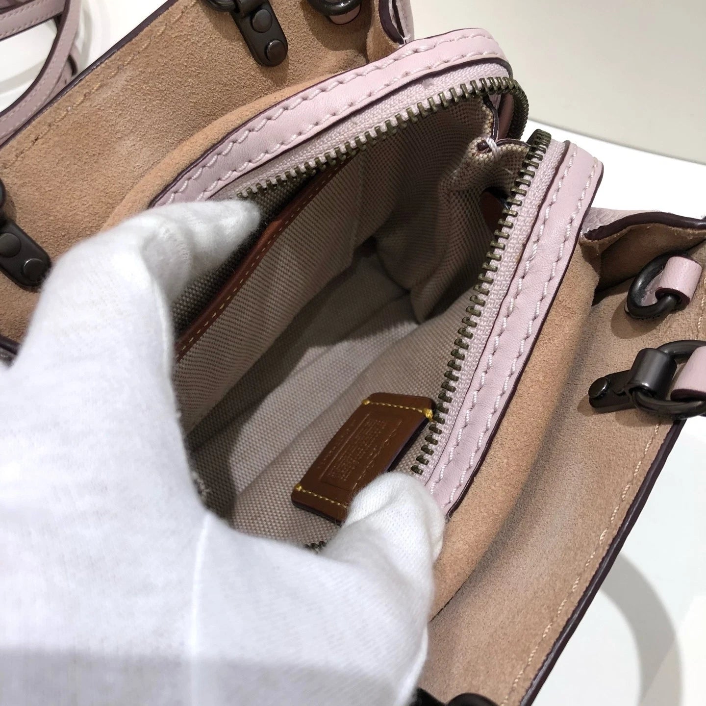 Coach Rogue Genuine Small Tote Handbag For Women