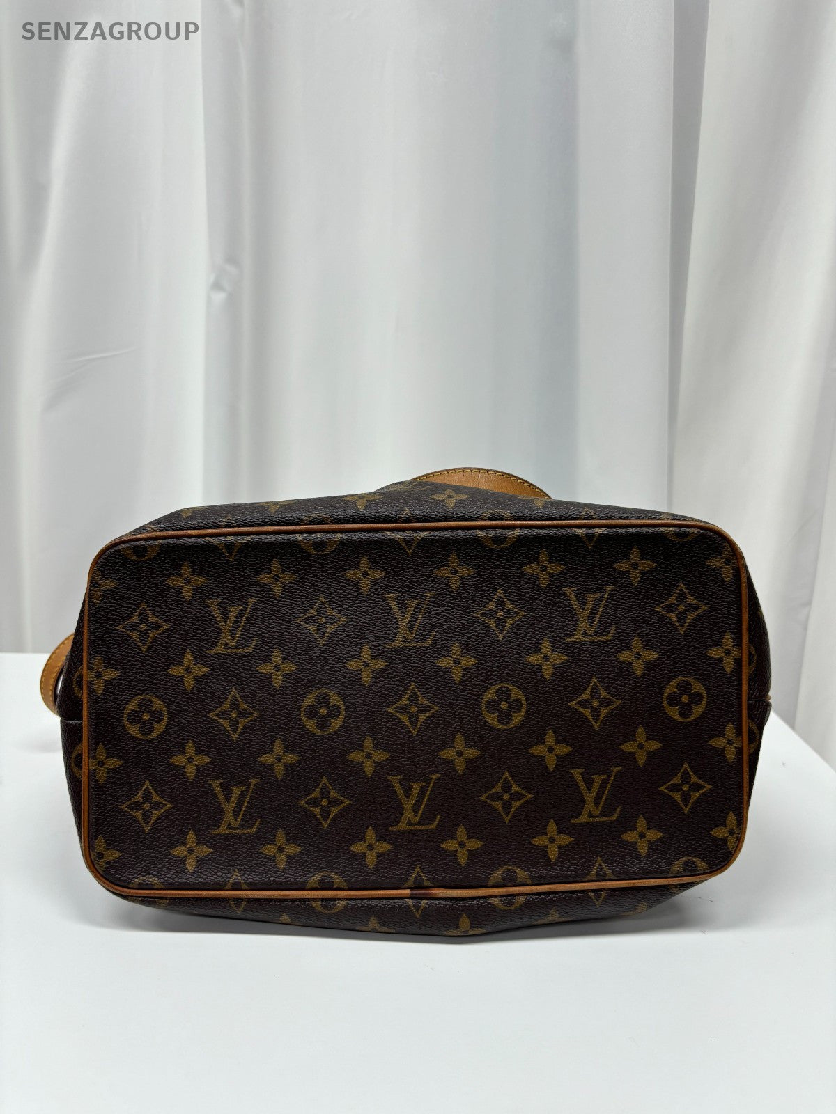Louis Vuitton Monogram Palermo MM 2way Shoulder bag tote Brown
