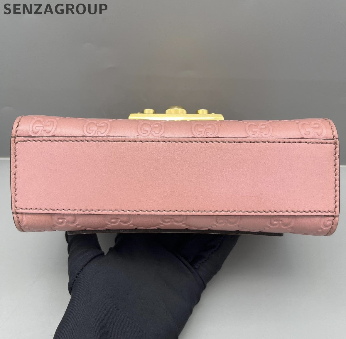 Gucci Small Pink Chain Shoulder Bag - Women's Moonlight Box