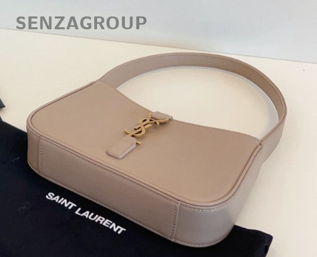 YSL Saint Laurent Hobo mini Milk tea Color Shoulder bag Women