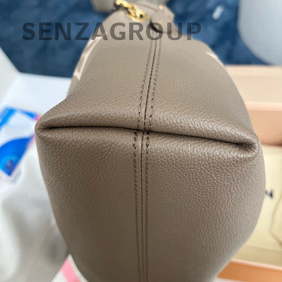 Louis Vuitton Grey Gold Monogram Shoulder Bag - Classic & Fashionable