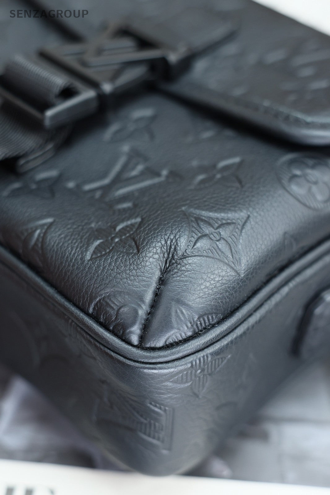 Louis Vuitton Getaway Monogram Empreinte Shoulder bag All black Chip Version