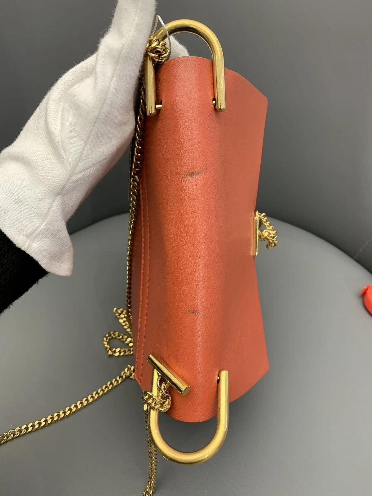 Chloe Drew Medium Red Crossbody Bag For Women