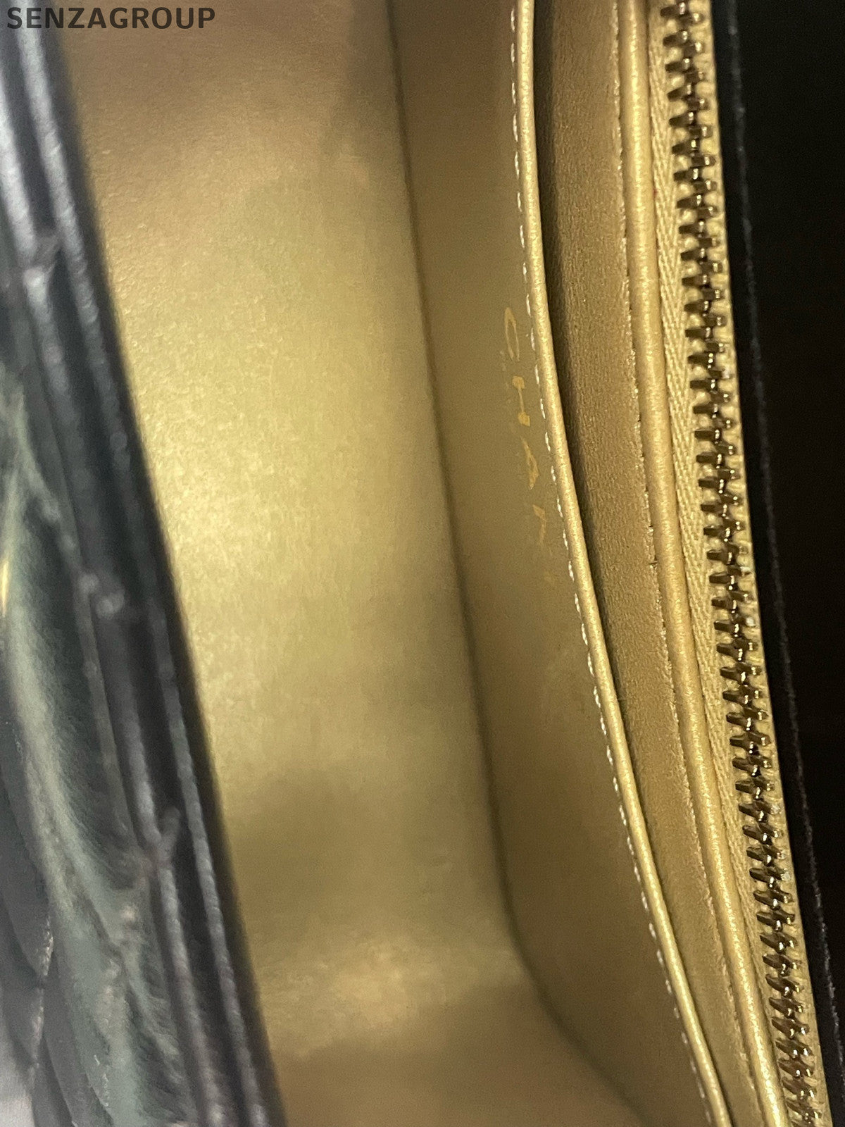 Chanel Classic Flap Black Gold Quilted Lambskin Chain Shoulder Bag