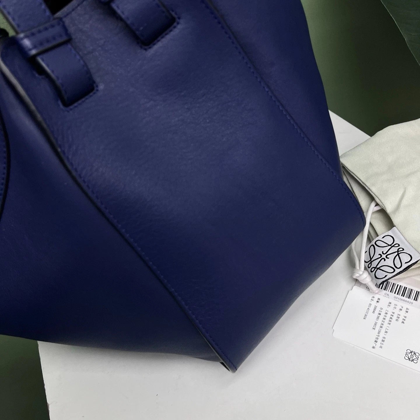Loewe Hammock Blue Top Handle Bag Crossbody Bag Shoulder Bag Women