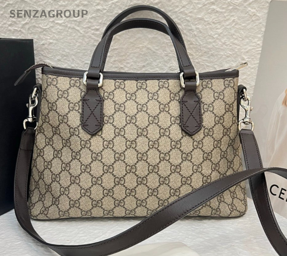 GUCCI Monogram 2way Shoulder bag Top Handle Classic