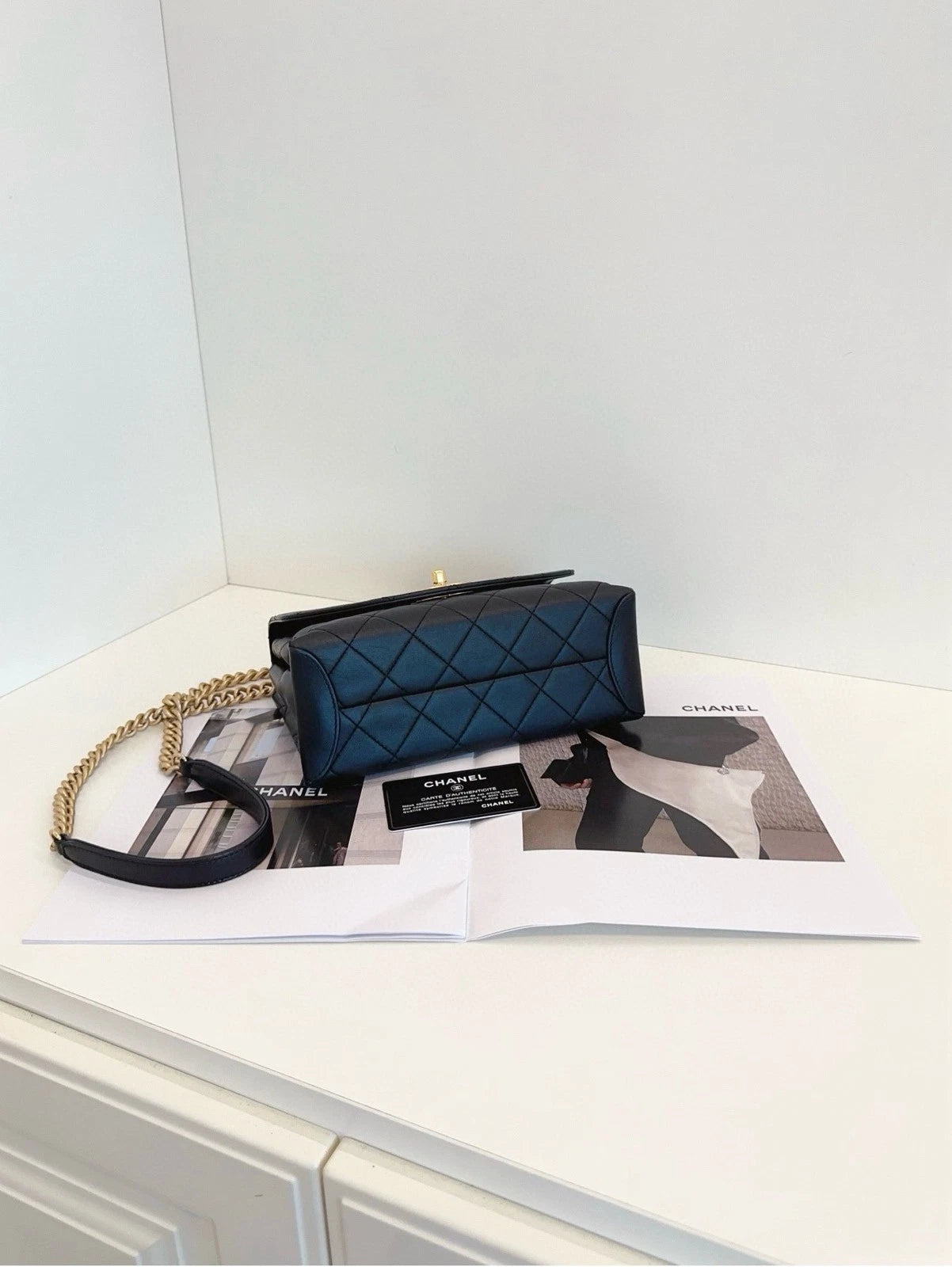 CHANEL Trendy CC Black Top Handle Crossbody For Women