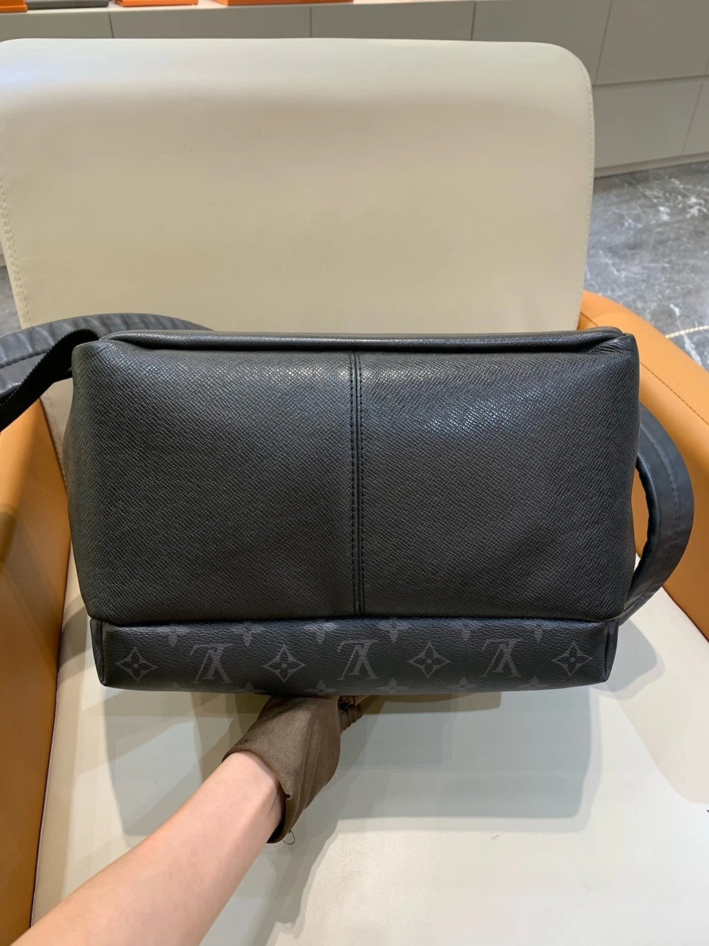 Louis Vuitton Black Monogram Canvas Apollo Backpack For Unisex