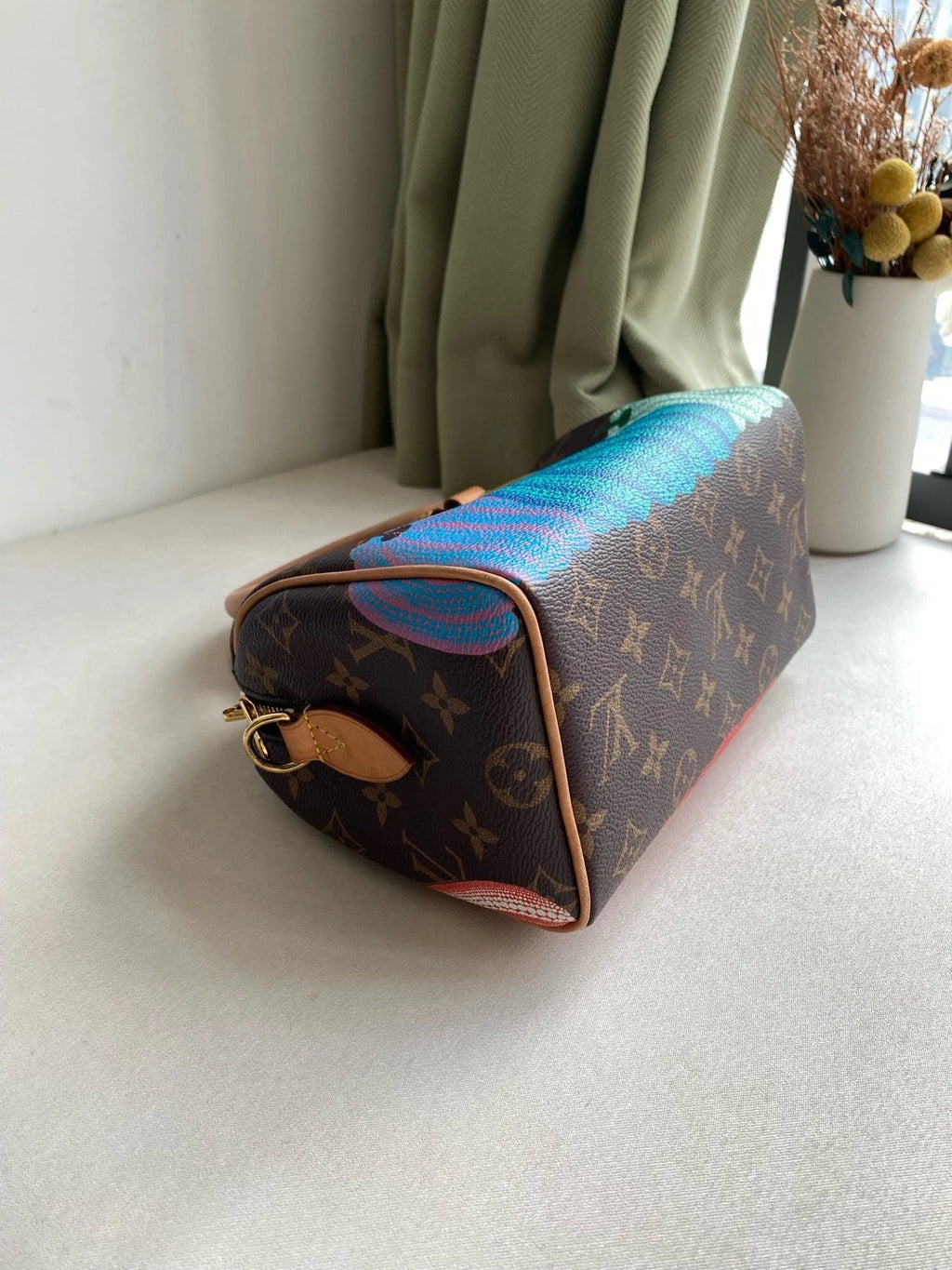 Louis Vuitton x Yayoi Kusama Speedy20 Top Handle Bag Women