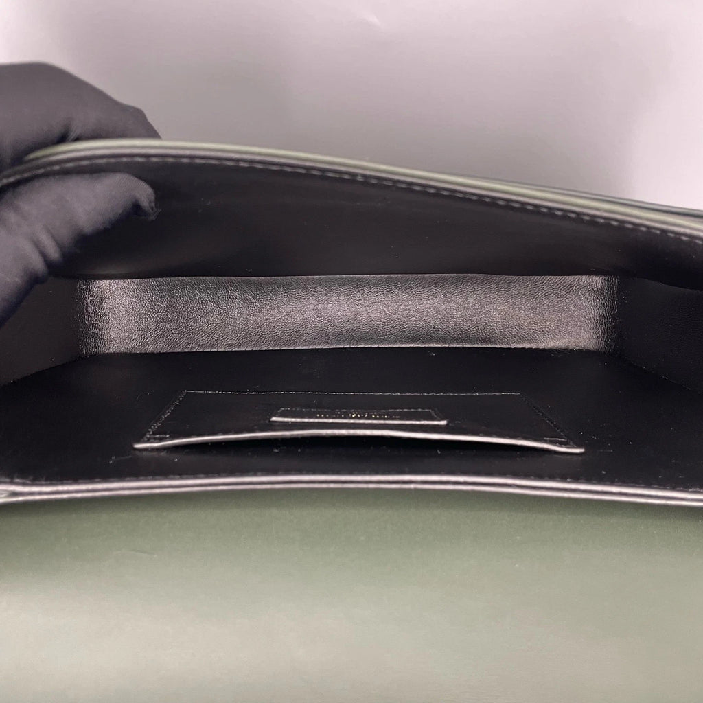 YSL Medium Green Shoulder Bag For Women
