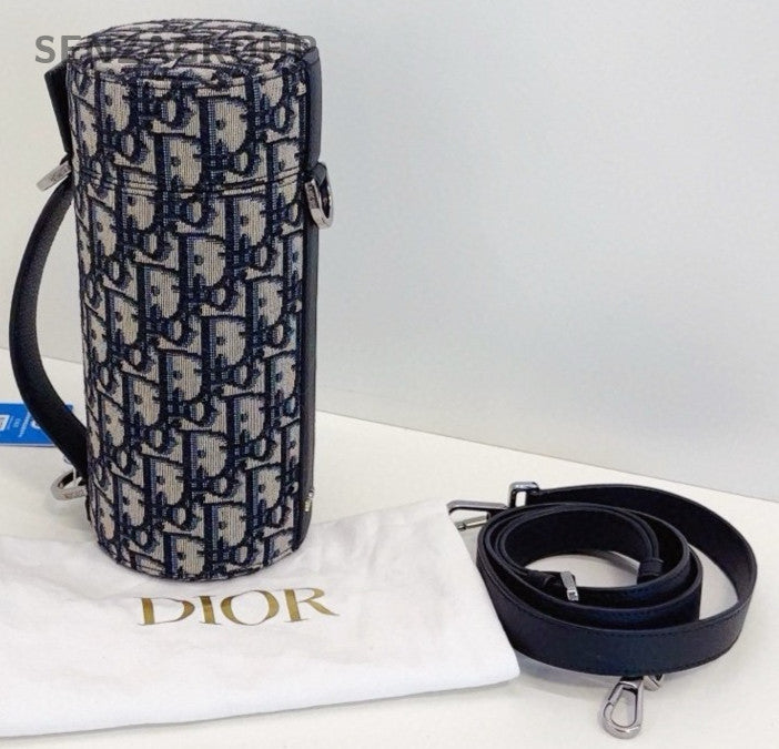 Christian Dior Monogram Cylinder-shaped bag Top Handle 2WAY Crossbody