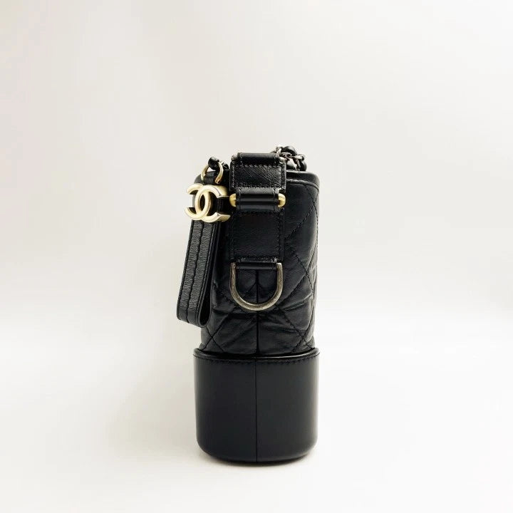 CHANEL Black Medium Gabrielle Shoulder Bag For Women