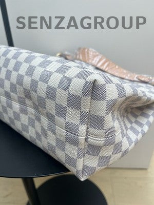 Louis Vuitton Damier Ebene Graceful MM Shoulder Bag Classic Women