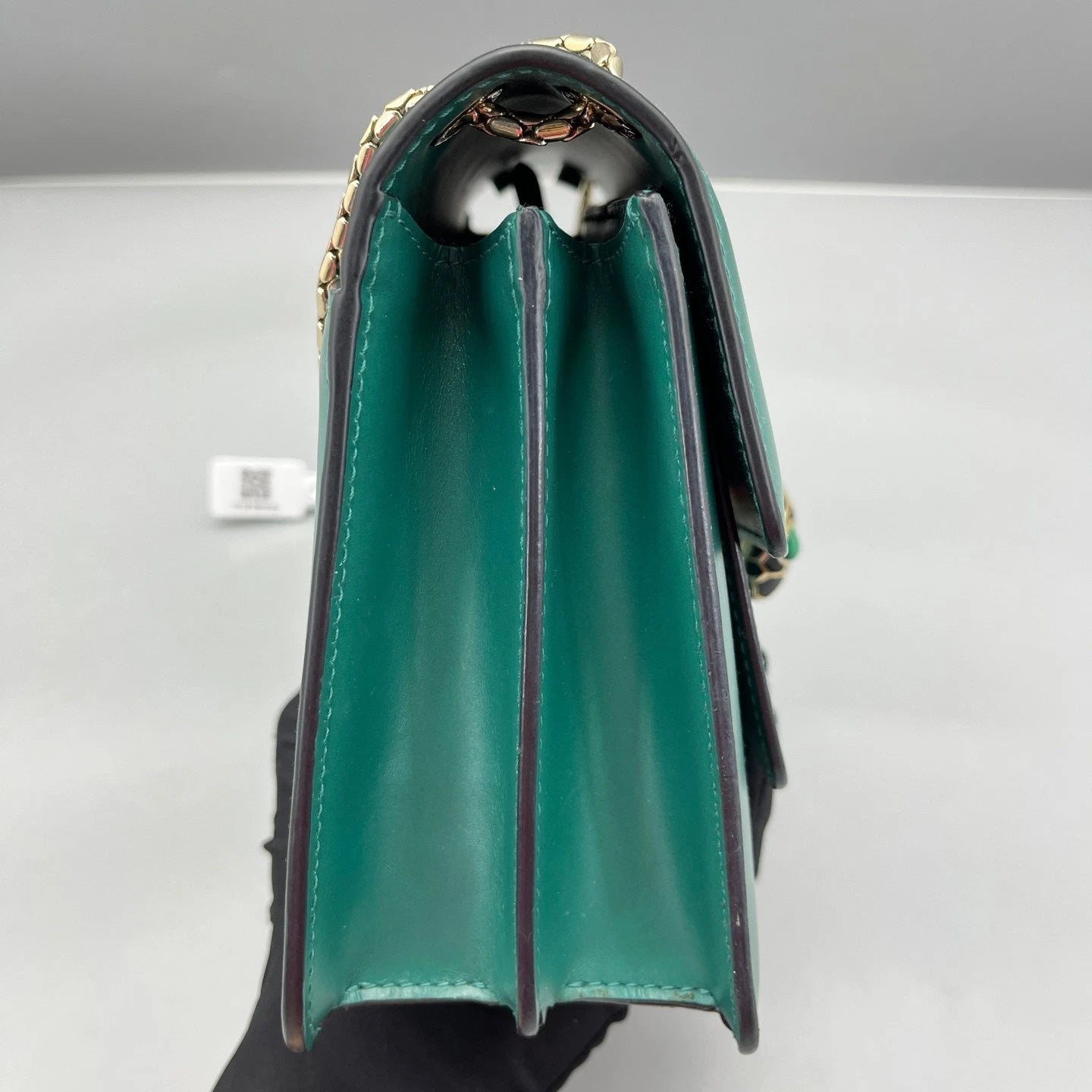 Bvlgari Medium Serpenti Shoulder Bag Green For Women