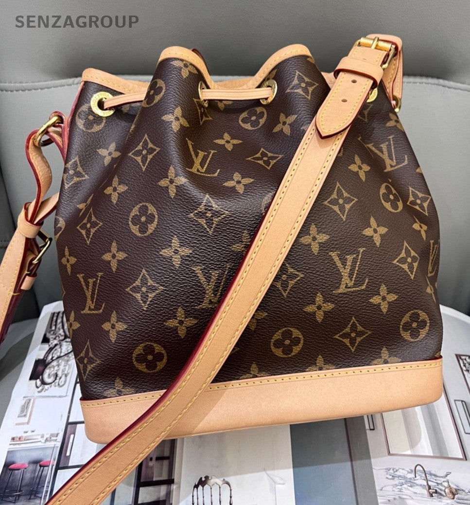 Louis Vuitton Noe Monogram Drawstring Shoulder bag Women Brown