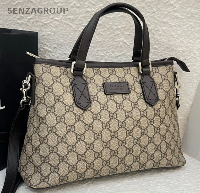 GUCCI Monogram 2way Shoulder bag Top Handle Classic