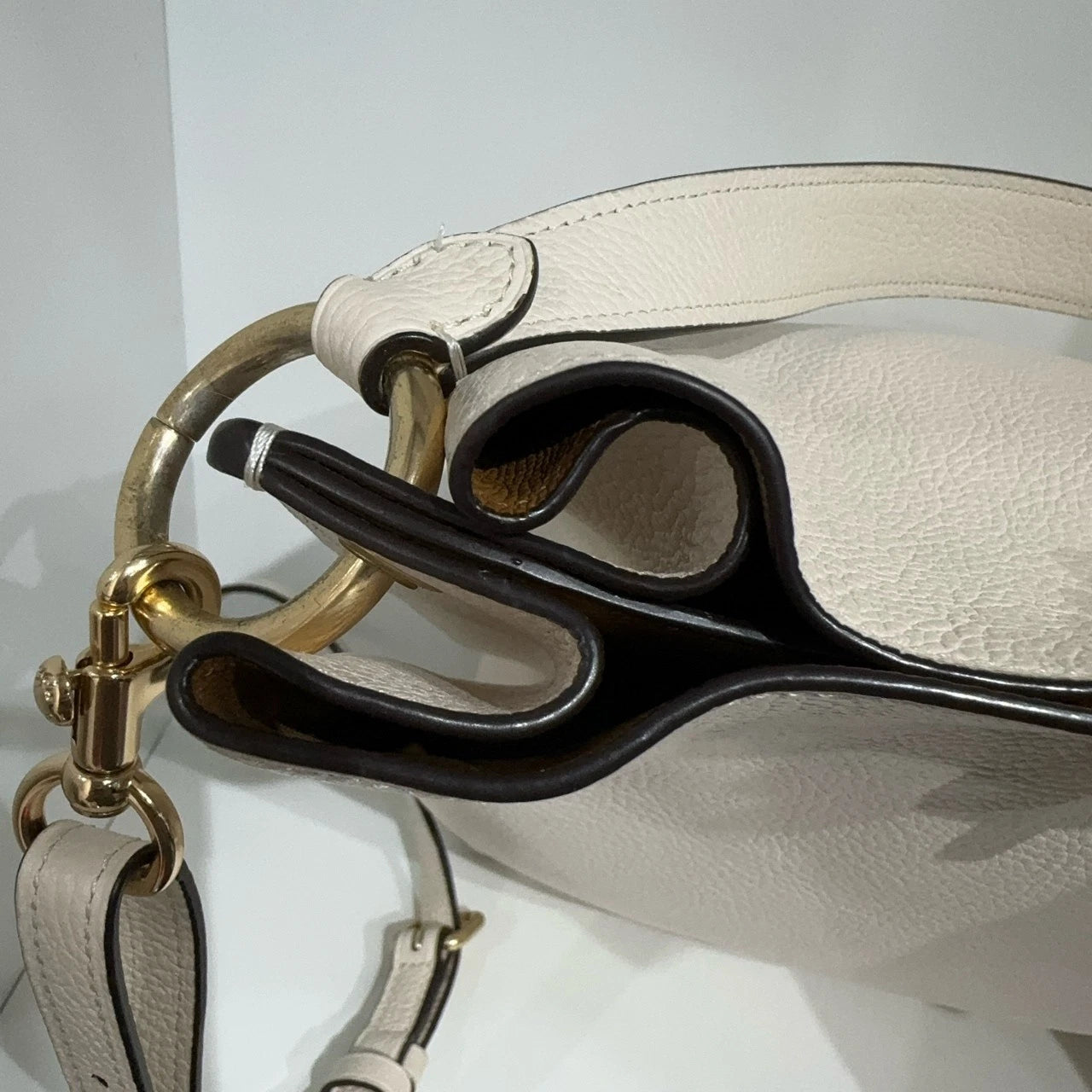 COACH Charlie 26 Polished Pebble Leather Bucket Bag For Women