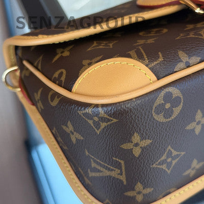 Louis Vuitton Monogram Fendi Baguette Black Strap Shoulder Crossbody Bag