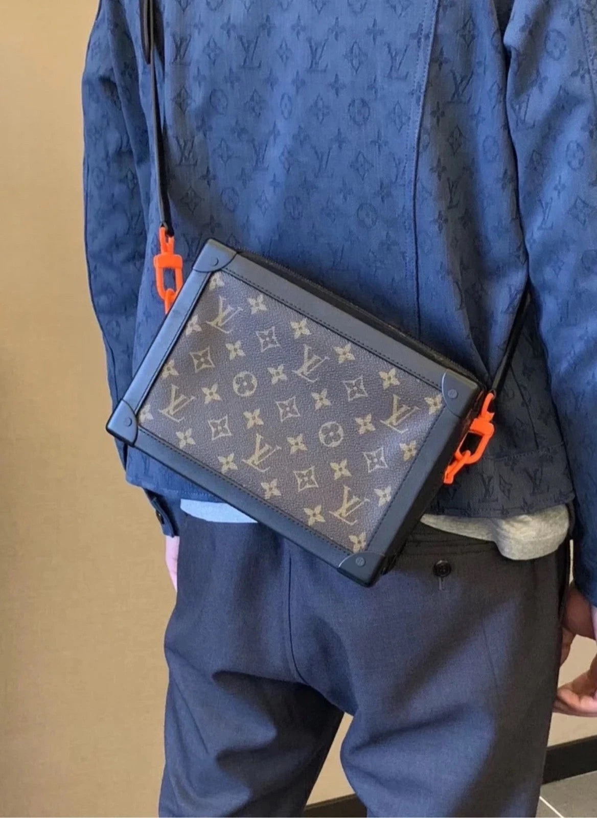 Louis Vuitton Black Soft Trunk Crossbody Bag For Women