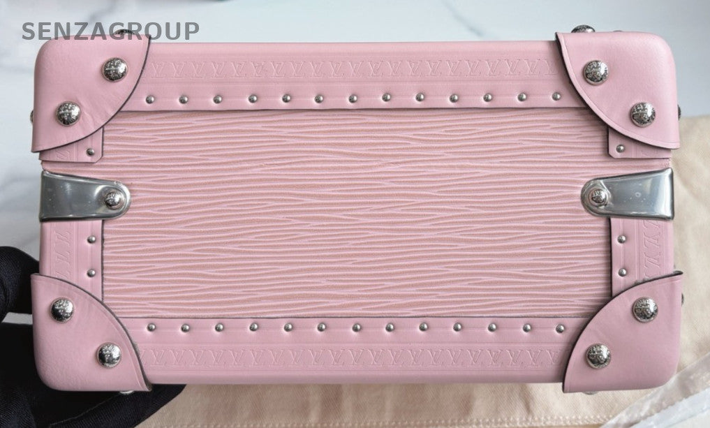Louis Vuitton Coffret Trésor Box Sakura Pink Silver Women