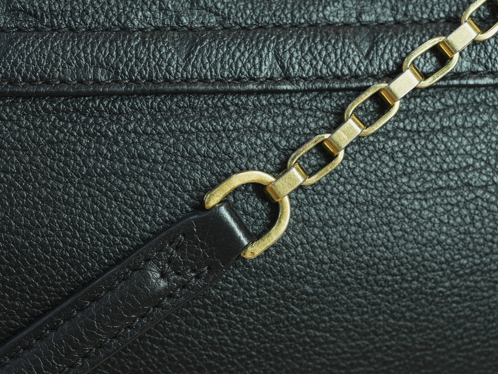 Louis Vuitton Saint-Germain MM Black Empreinte Monogram Shoulder bag Crossbody