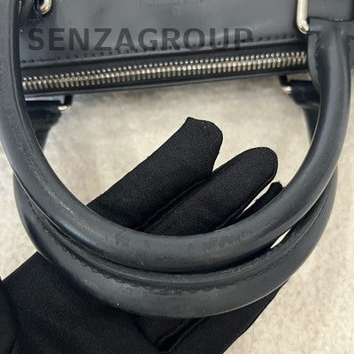 Louis Vuitton Damier Graphite Briefcase Messenger Bag Black Silver