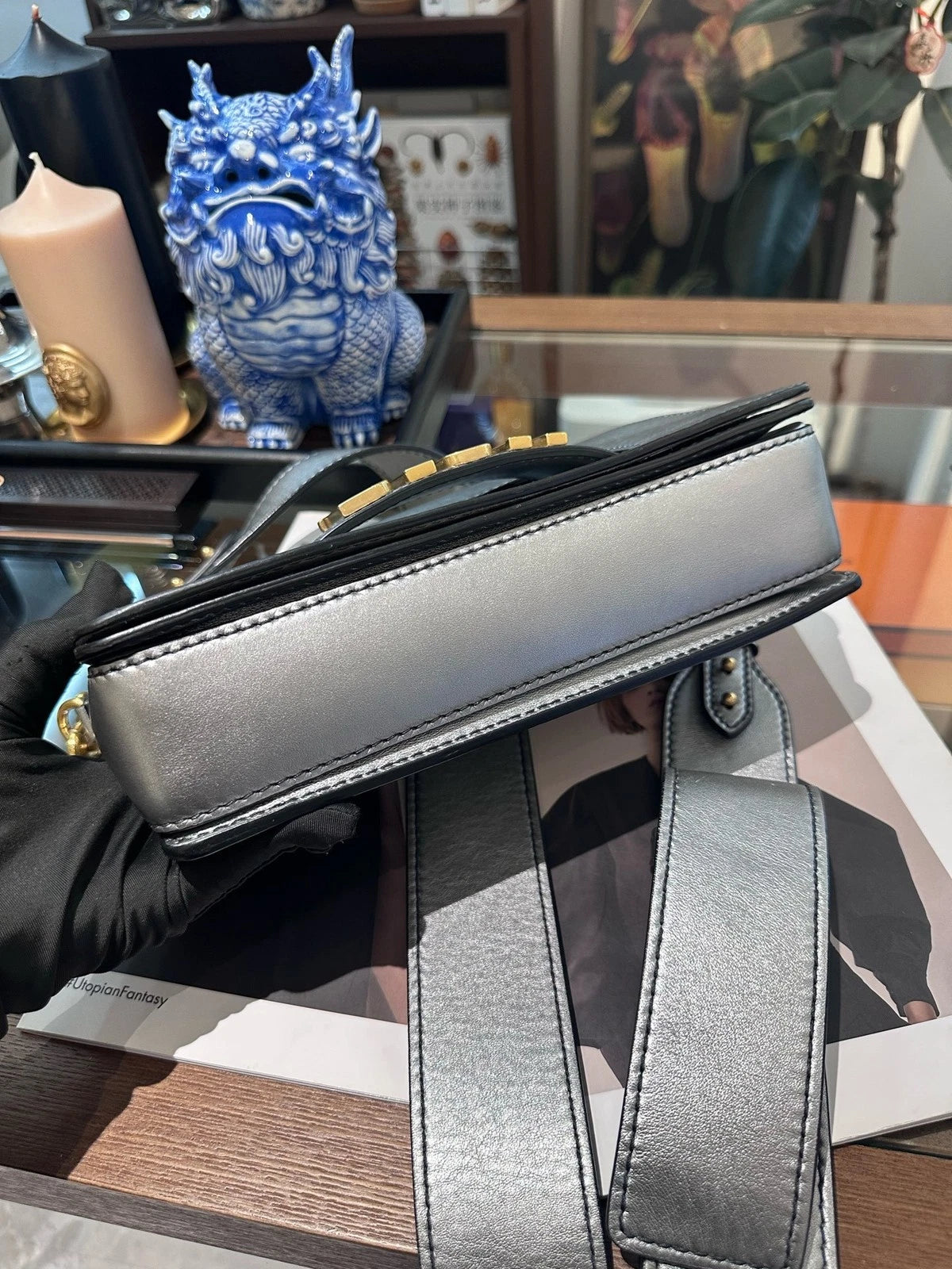 Dior JADIOR Medium Silver Crossbody For Women