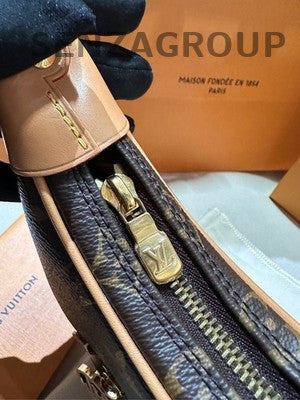 Louis Vuitton Brown Gold Chain Shoulder Bag - Classic Women's Fashion