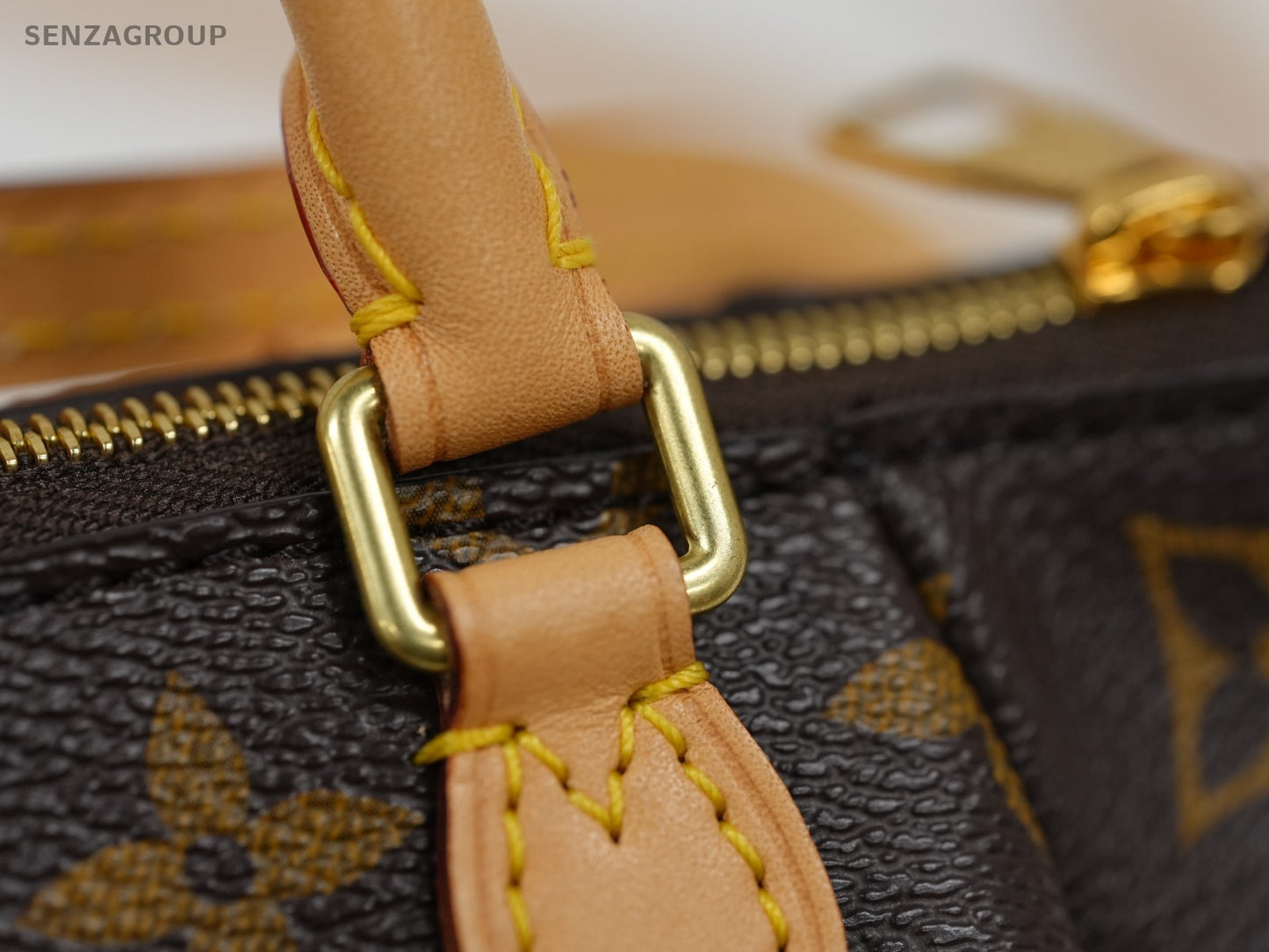 Louis Vuitton Nano Turenne Monogram 2way Shoulder HandBag Canvas Women Brown