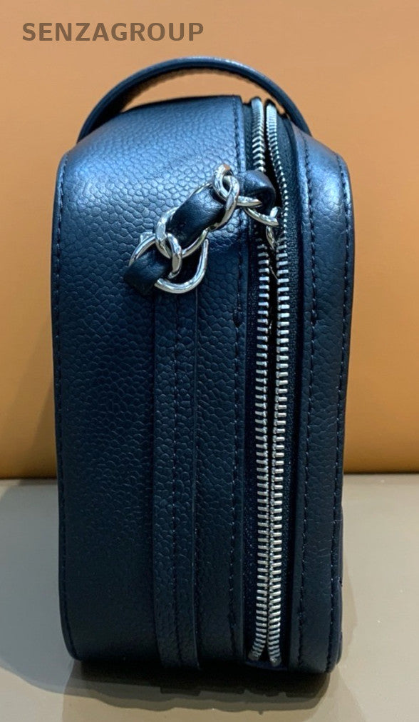 CHANEL CC Camera bag mini Calfskin Chain Strap Shoulder bag Crossbody Women