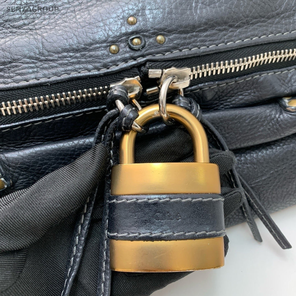 CHLOÉ Top Handle Shoulder Bag Black Women