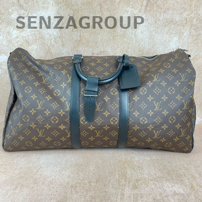 Louis Vuitton Monogram Keepall 55 Travel Bag - Unisex Shoulder Carry
