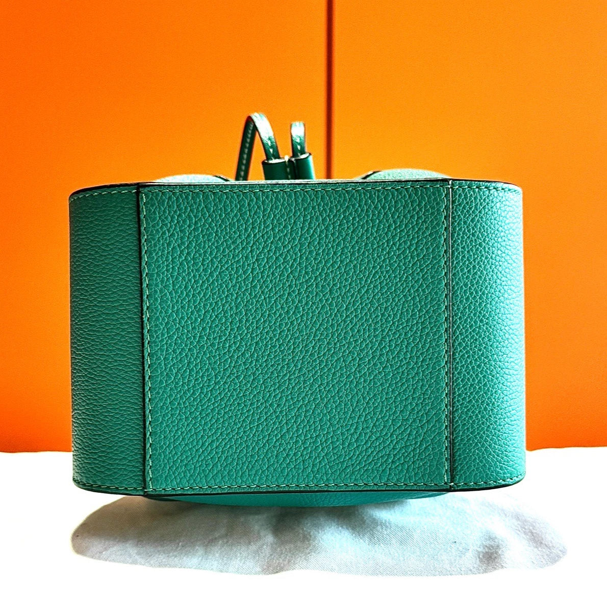 Excellent Condition Loewe Hammock Mini 2Way Green Handbag Crossbody