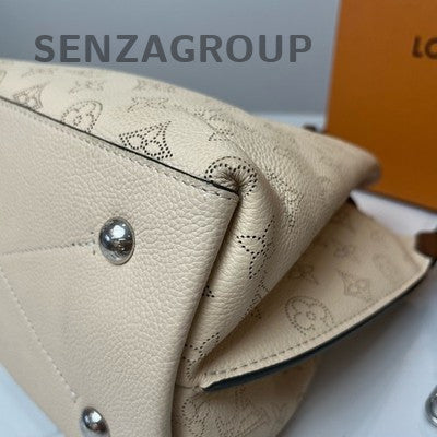 Louis Vuitton Moon Goddess Monogram Bucket Bag Beige Silver Women's Fashion