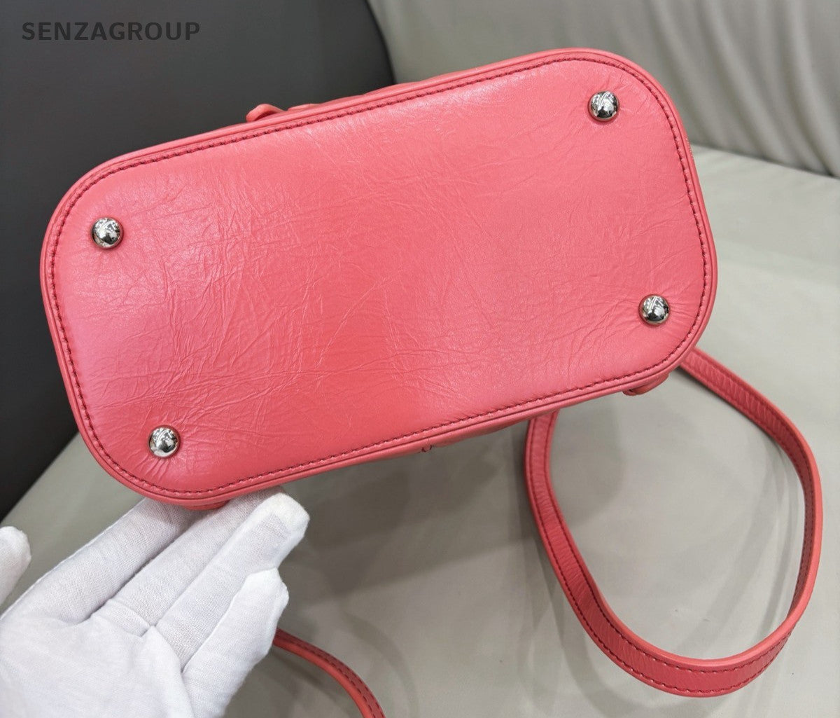 CHANEL Backpack Jelly Diamond pattern Pink Shoulder bag Women