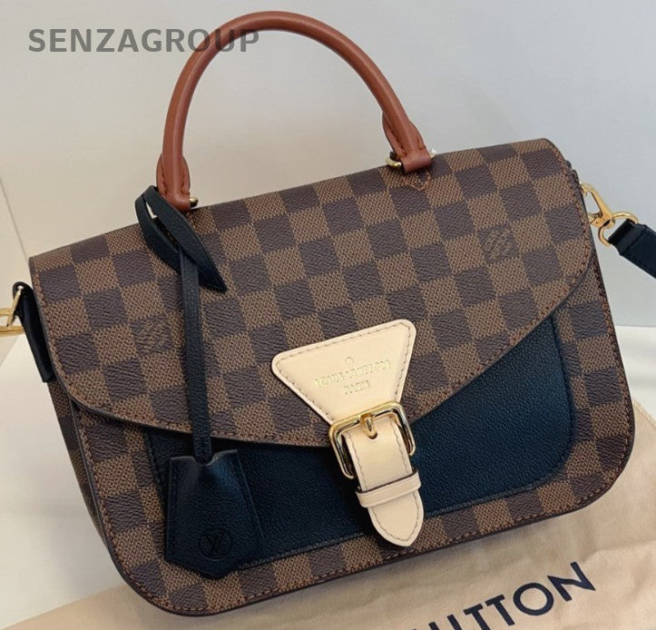 Louis Vuitton Beaumarchais Damier Ebene Top handle 2way Shoulder bag