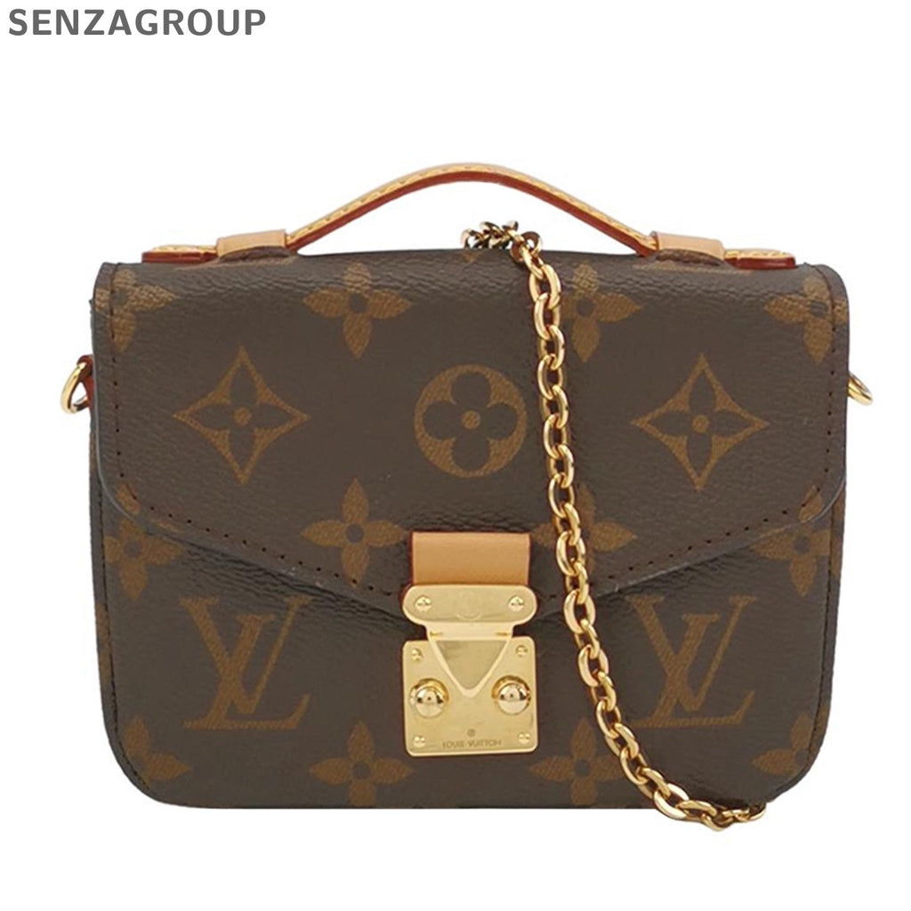 Louis Vuitton Micro Métis Pochette Monogram Chain Crossbody Bag for Women